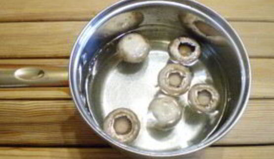 грибы фаршированные в духовке