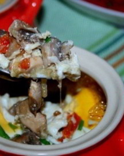 Рецепт грибов в духовке в горшочке