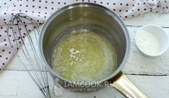 грибы запеченные с соусом бешамель