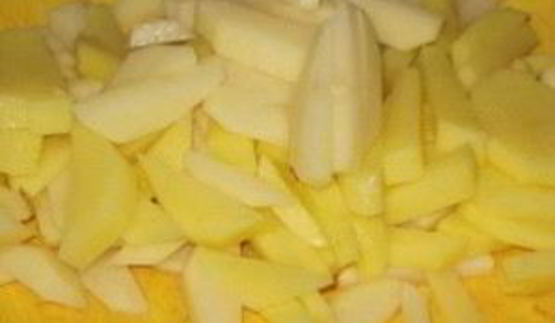 подосиновики, жареные с картошкой