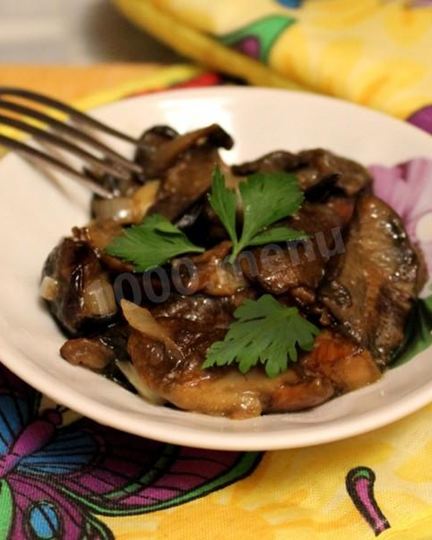 Рецепт подосиновиков жареных