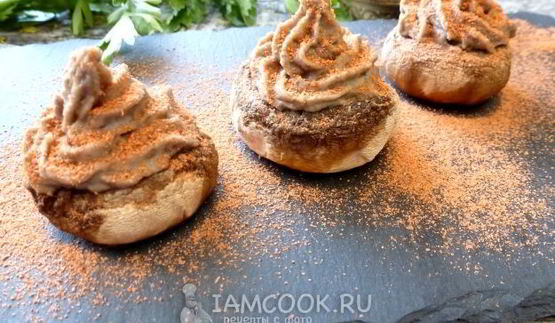 шампиньоны, фаршированные чечевицей