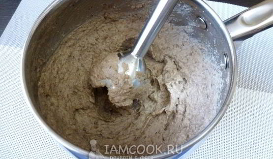 шампиньоны, фаршированные чечевицей