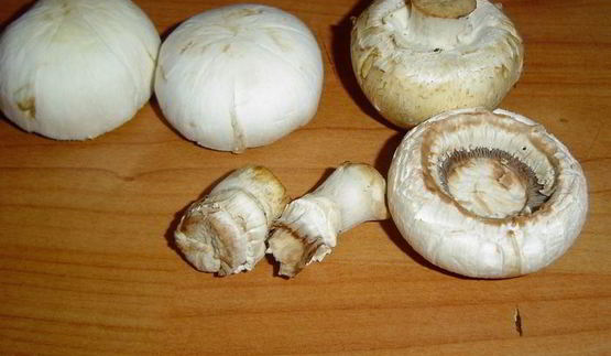 шампиньоны фаршированные морское искушение