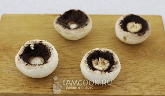 шампиньоны фаршированные мясом