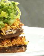 Шампиньоны с начинкой