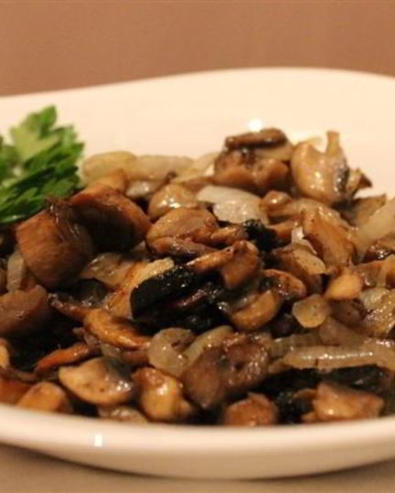 Рецепт шампиньонов жареных
