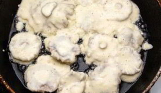 сыроежки в кляре