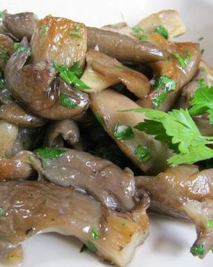 Вешенки в чесночном маринаде