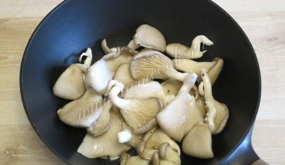 вешенки жареные с картошкой