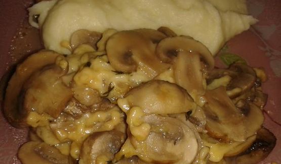 запеченные грибы в лимоне и тимьяне