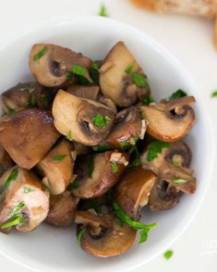 Рецепт жареных шампиньонов