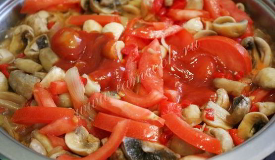 грибной гуляш