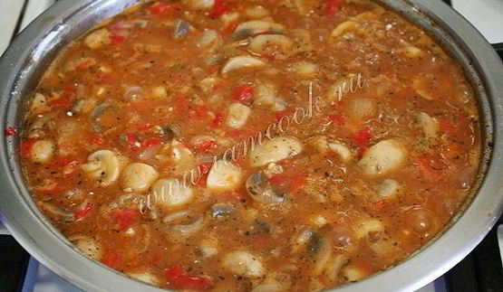 грибной гуляш