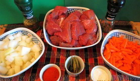 гуляш без томатной пасты в мультиварке