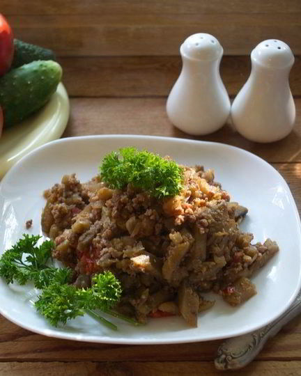 Рецепт гуляша из баклажанов