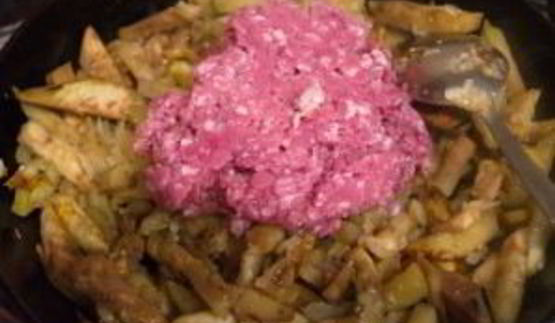 гуляш из баклажанов