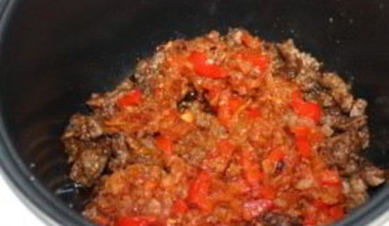 гуляш из баранины в мультиварке