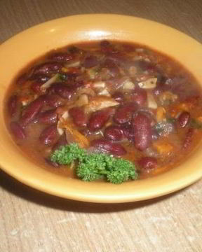 Гуляш из фасоли