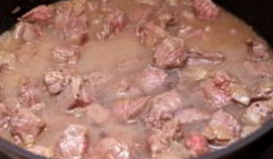 гуляш из говядины с картошкой