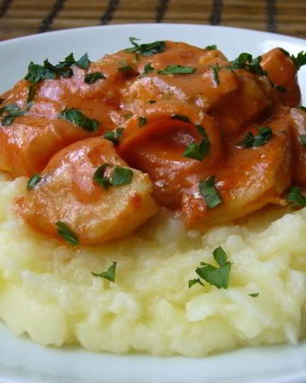 Рецепт гуляша из индейки в мультиварке