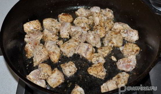 гуляш из кролика с грибами