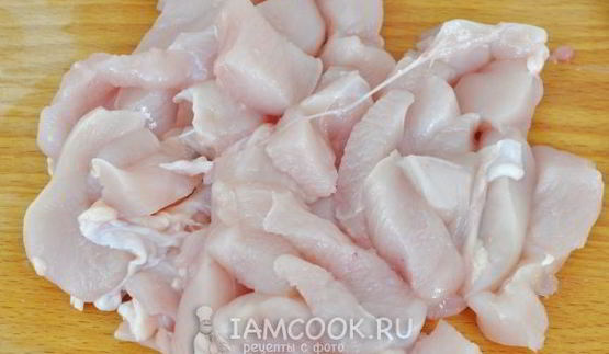 гуляш из куриной грудки