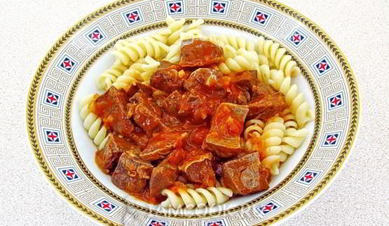 гуляш из легкого