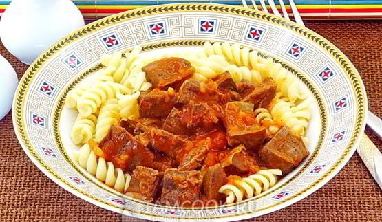 гуляш из легкого