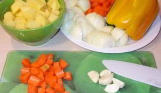 гуляш из оленины