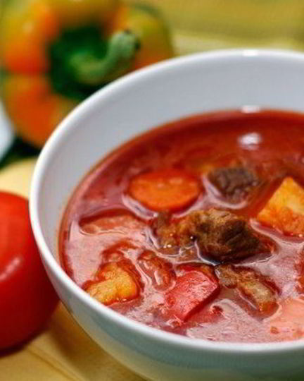 Рецепт гуляша с картофелем