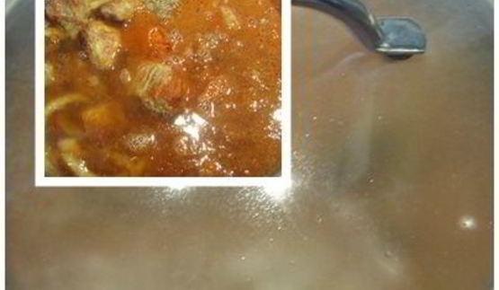 гуляш с квашеной капустой