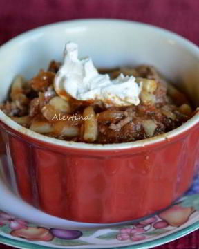 Гуляш с пастой