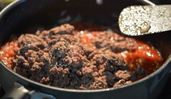 гуляш с пастой