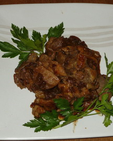 Рецепт гуляша свиного