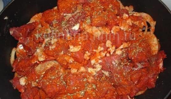 гуляш в казане