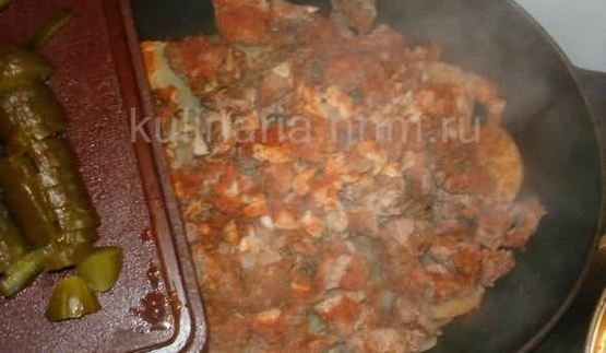 гуляш в казане