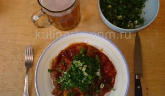 гуляш в казане