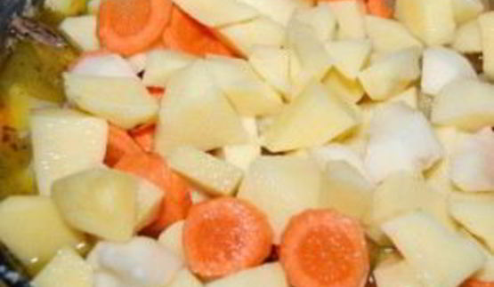 гуляш в микроволновке