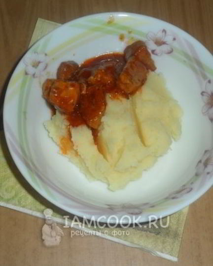 Рецепт картошечки с гуляшом по-сибирски