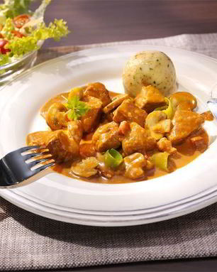 Охотничий гуляш из индейки