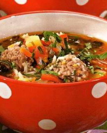 Рецепт супа-гуляша из фарша