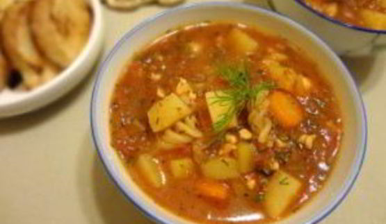 суп-гуляш из фарша