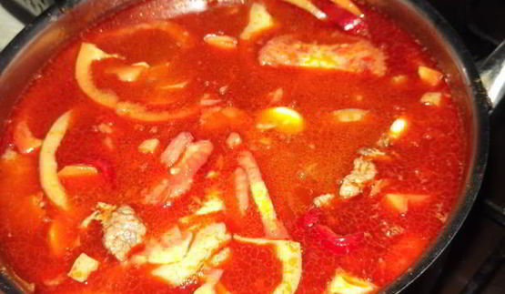 суп-гуляш по-венгерски