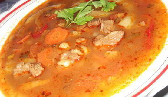 суп-гуляш по-венгерски