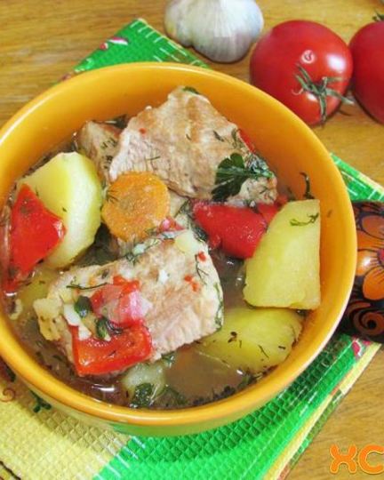 Рецепт свиного гуляша