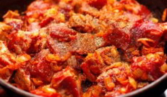 вкусный гуляш из говядины