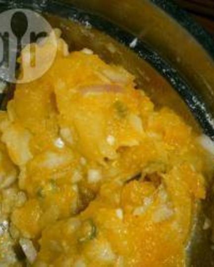 Рецепт картофельного пюре с тыквой