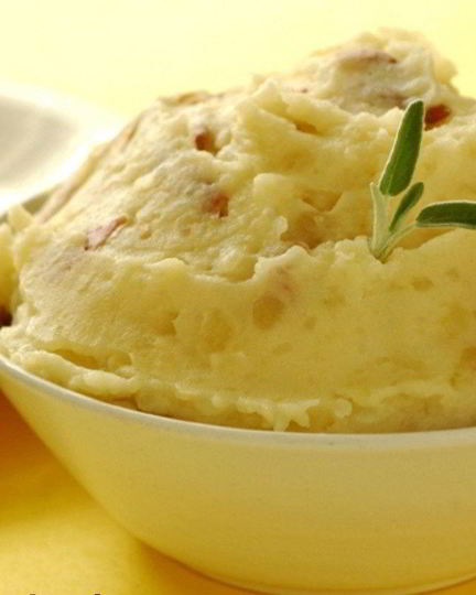 Рецепт картофельного пюре с жареным луком