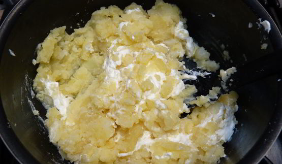 картофельное пюре запеченное в духовке